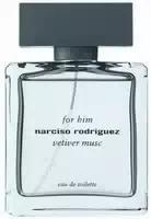 Narciso Rodriguez For Him Vetiver Musc Eau De Toilette Edt 50 ml