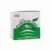 Nasara Kinesio Tape 5 Cm X 5 M Grün Inkl Spenderbox