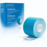 Alvita Kinesiologie Tape 5 cm X 5 m Blau