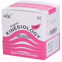 Nasara Kinesiology Tape Classic 5 cm X 5 m Rolle Pink