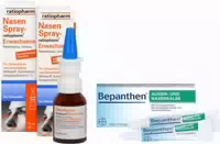 Nasenspray Ratiopharm Erwachsene 2 X 15 ml Bepanthen Augen und Nasensalbe 10 g