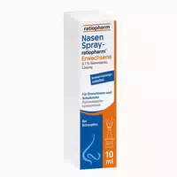 Nasenspray Ratiopharm Erwachsene Bei Schnupfen 10 Ml