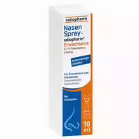 Nasenspray Ratiopharm Erwachsene & Schulkinder 10 ml Nasenspray
