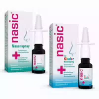 Nasic Nasenspray und Nasic Nasenspray für Kinder
