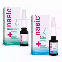 Nasic Nasenspray und Nasic Nasenspray für Kinder
