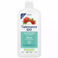 Natessance Rizinus Verstärkungsshampoo Bio und Gemüse Keratin