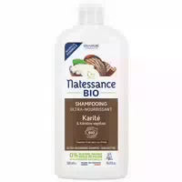 Natessance Ultra Nährende Bio Sheabutter und Pflanzliches Keratin Spülmittel