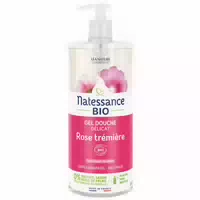 Natessance Zartes Duschgel Rose Hollyhock