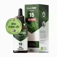 Bio Cbd Öl 15 Vollspektrum Hanf Tropfen Alpencbd 30 Ml