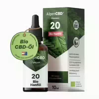 Bio Cbd Öl 20 Vollspektrum Hanf Tropfen Alpencbd 30 Ml