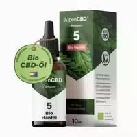 Bio Cbd Öl 5 Vollspektrum Hanf Tropfen Alpencbd 10 Ml