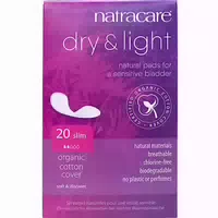 Natracare Dry & Light Slipeinlagen für Blasenschwäche