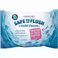 Natracare Safe To Flush Moist Tissues Feuchttücher