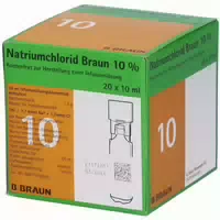 Natriumchlorid 10% Braun Mpc Infusionslsg Konz 20x10 ml Infusionslösungskonzentrat
