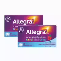Allegra Allergie Schmelztabletten Kids Doppelpack 2x20 st