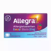 Allegra Allergie Schmelztabletten Kinder 6 st