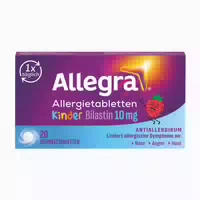 Allegra Allergie Schmelztabletten Kinder 20 st