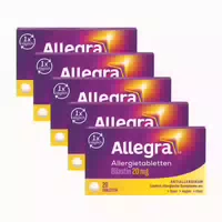 Allegra Allergietabletten 20 mg Dreierpack 3x20 st