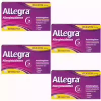 Allegra Allergietabletten 4er Set 4x50 St Tabletten