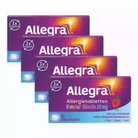 Allegra Allergietabletten Für Kinder | Kinderleichte Einnahme | Zergehen Auf Der Zunge | Leckerer Erdbeergeschmack Jetzt 10% Mit Dem Code Nattermann10 Sparen