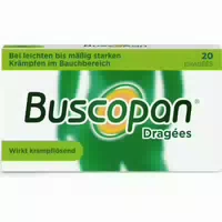 Buscopan Dragees Bei Bauchschmerzen & Bauchkrämpfen 20 St Überzogene Tabletten
