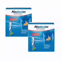 Maaloxan 25mval Beutel Doppelpack 2x50x10 Ml Suspension