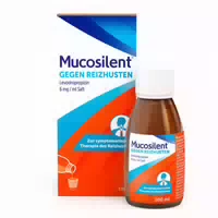 Mucosilent gegen Reizhusten | Hustenstiller | Langanhaltend | Ab 2 Jahren