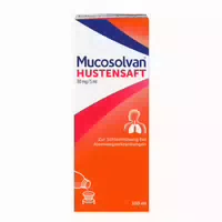 Mucosolvan Hustensaft 100ml | Löst Schleim, Erleichtert Abhusten, Lindert Hustenreiz