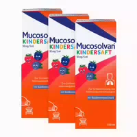 Mucosolvan Kindersaft Dreierpack 3x100 ml