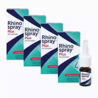 Rhinospray Plus Nasenspray Viererpack 4x10 Ml