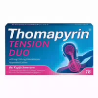 Thomapyrin Tension Duo 36stk | Schnelle Hilfe Bei Stärkeren Kopfschmerzen | Ibu Coffein