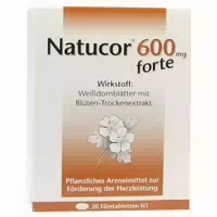 Natucor 600 mg Forte Filmtabletten 20 st