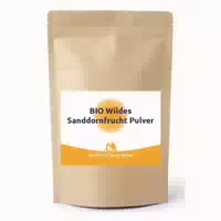 Natürlich Lang Leben Bio Wildes Sanddorn Frucht Pulver
