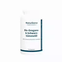 Natugena Bio Oregano & Schwarzkümmelöl 90 st Kapseln