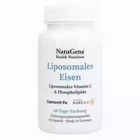 Liposomales Eisen Vitamin C Vegan Kapseln 60 St