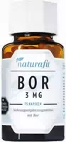 Naturafit Bor 3 mg Kapseln 75 st