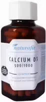 Naturafit Calcium D3 500 1 000 Kapseln 120 st
