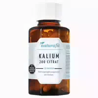 Naturafit Kalium 200 Citrat Kapseln 120 Stück