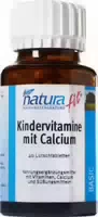 Naturafit Kindervitamine mit Calcium 40 st Lutschtabletten