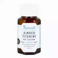 Naturafit Kindervitamine Mit Calcium Lutschtabletten