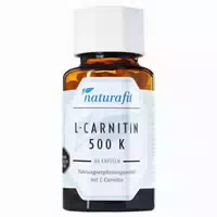 Naturafit l Carnitin 500 K Kapseln 60 st