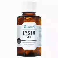Naturafit Lysin 500 Kapseln 120 stk