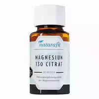 Naturafit Magnesium 130 Citrat Kapseln
