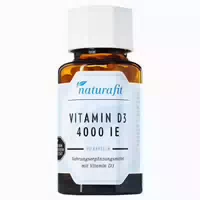 Naturafit Vitamin D3 4 000 I E Kapseln 90 St
