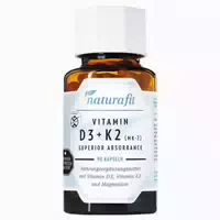 Naturafit Vitamin D3 K2 Mk 7 Superior Absorb Kapseln