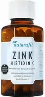 Naturafit Zink Histidin C Kapseln 180 st