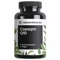 Natural Elements Coenzym Q10 – 200mg Pro Kapsel – 120 Vegane Kapseln – 4 Monate Reichweite – Hochwertiges Q10 aus Fermentation von Mais – Hochdosiert, in Deutschland Produziert & Laborgeprüft 120 st