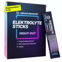 Natural Elements Elektrolyte Sticks Night Out Grapefruit mit Cholin für die Leberfunktion