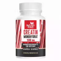Natural Pro | Creatin Monohydrat | 1500mg Kreatine Monohydrate Pro 2 Kapseln