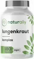 Naturally Lungenkraut Komplex | Mit Eukalyptus, Thymian, Vitamin B2